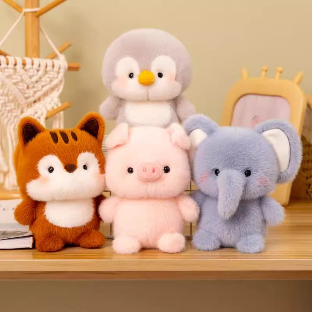 Cute Desk Companion Plush Toy - Kawaii Design Soft Table Decor
