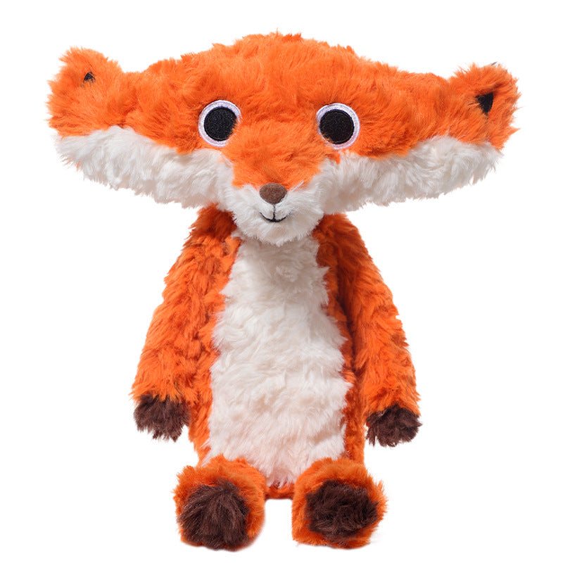 Whimsical Fox Buddy Plush Toy - Cute Quirky Doll for Companion & Gift