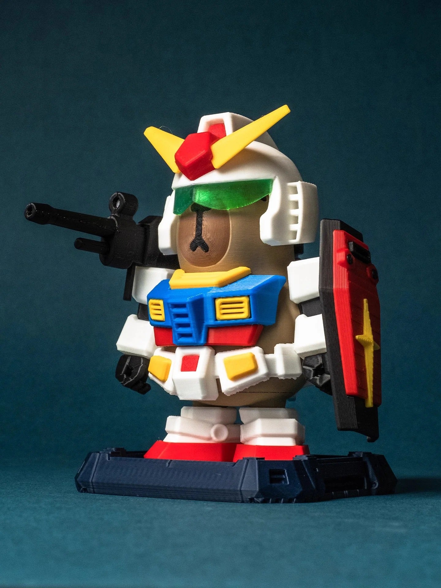 3D Printing Mecha Capybara Magnetic Equipment Toy Set