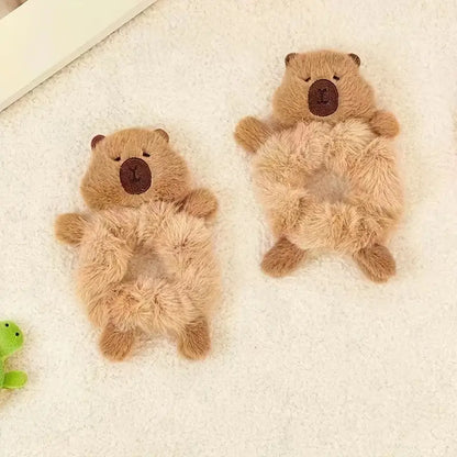 Cute Plush Capybara Hair Tie