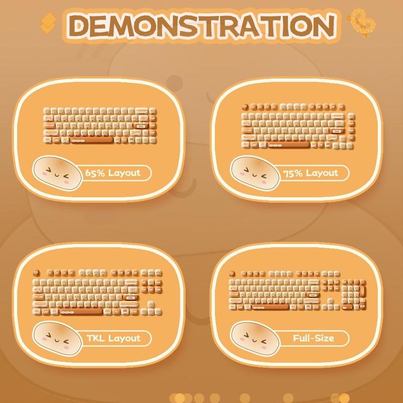 AKKO Bun Wonderland Keycap Set