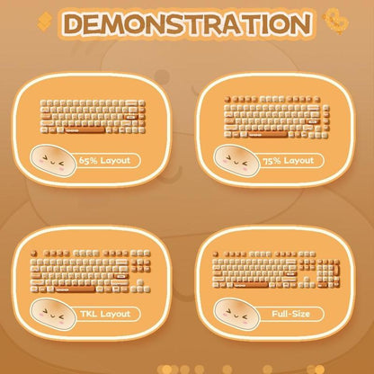 AKKO Bun Wonderland Keycap Set
