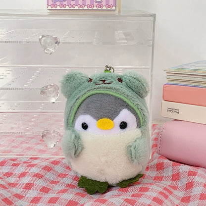 Adorable Penguin Plush -Toy Bear Transformed Into Penguin