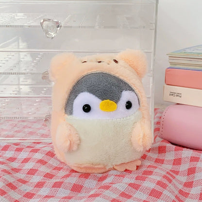 Adorable Penguin Plush -Toy Bear Transformed Into Penguin