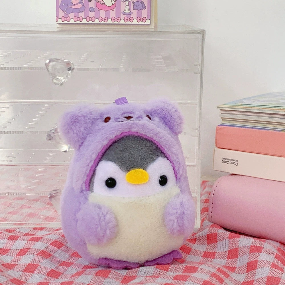 Adorable Penguin Plush -Toy Bear Transformed Into Penguin