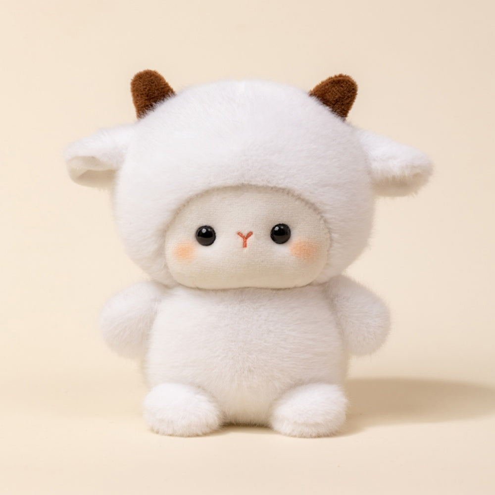 Cute Desk Companion Plush Toy - Kawaii Design Soft Table Decor