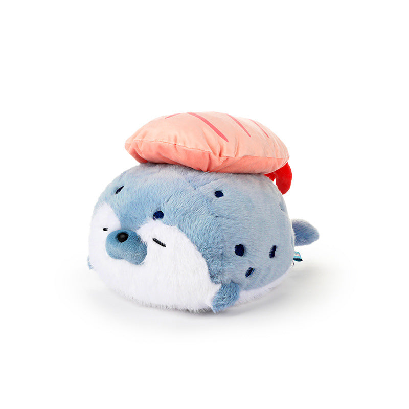 Kawaii Sushi Sea Otter Family Stuffed Animals Plush